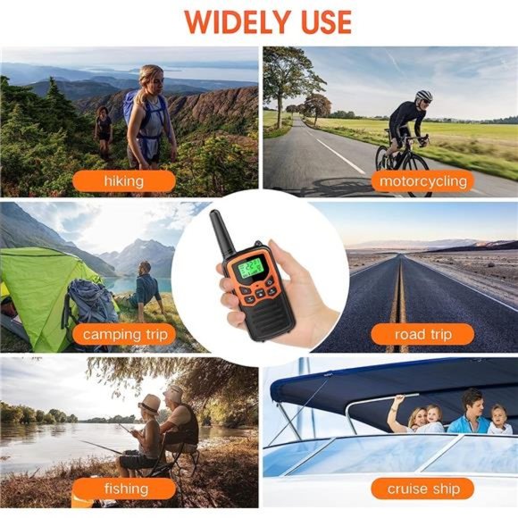 Walkie Talkies, Long Range Walkie Talkies for Adults with 22 FRS Channels - Picture 6 of 6